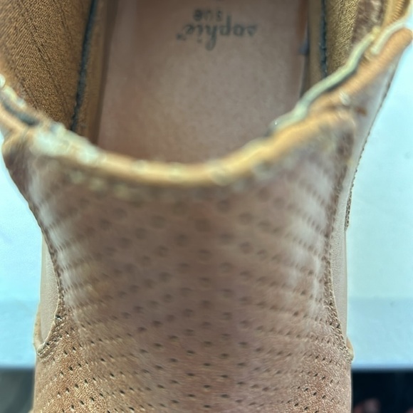 Sophie Sue Ankle Boot Booties Pull On Vegan Comfort Versatile Size 9 - Picture 7 of 8